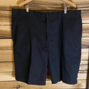NWT Dickies Black Men's Shorts 44x11 flat front